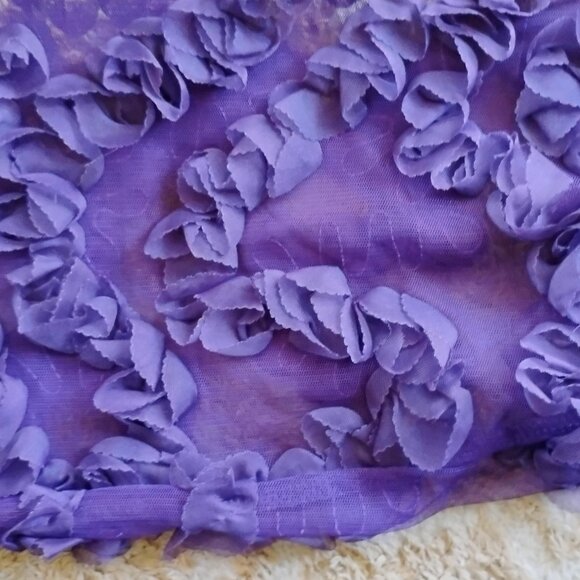 Andrew Marc NWT Purple Party Blouse💜 - Picture 5 of 5